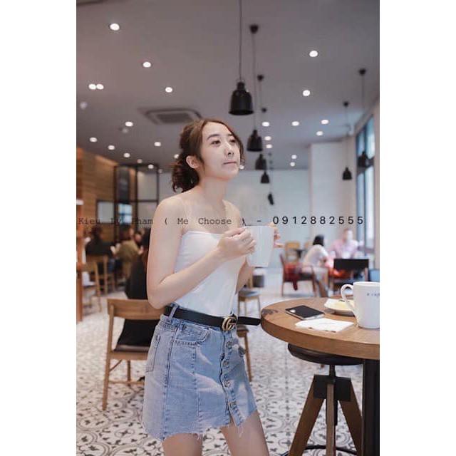 Áo 2 Dây Áo Body 2 Dây Dáng Ngắn 3 Màu SIÊU HOT