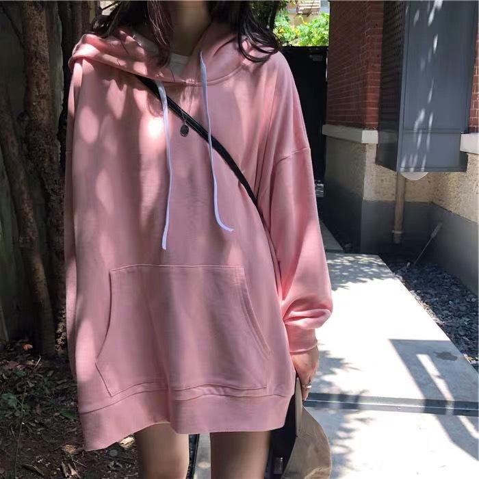 Áo Khoác Hoodie Dài Tay Thời Trang Cho Nữ