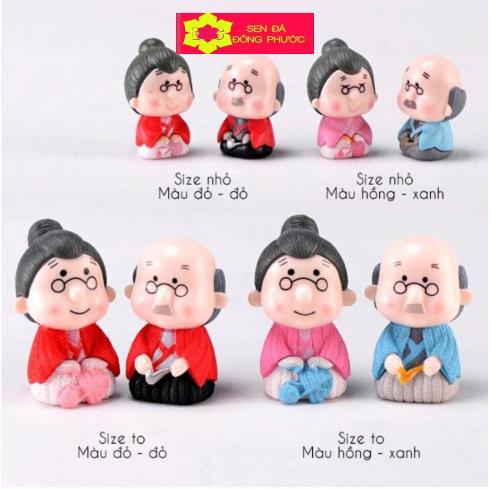 Bộ tựơng tứ không không nón- Tượng chú tiểu tứ không bằng nhựa - tượng phong thuỷ, tượng phật giáo - Sen đá đông phước