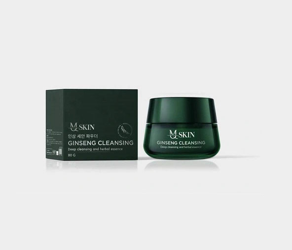 Bột rửa mặt Nhân Sâm - Nhụy Hoa Nghệ Tây MQ SKIN (100g)