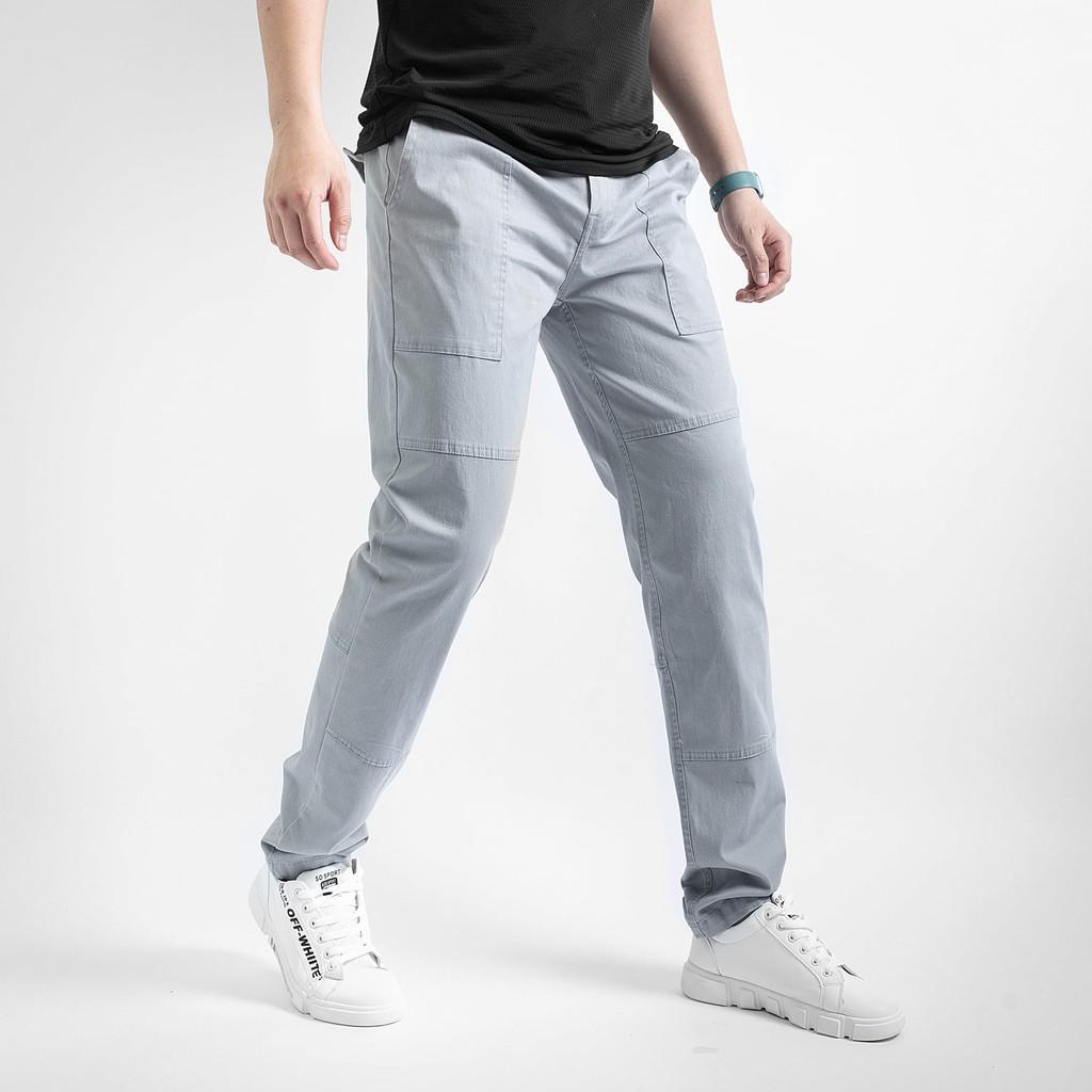 Quần Kaki Túi Hộp Dáng Suông