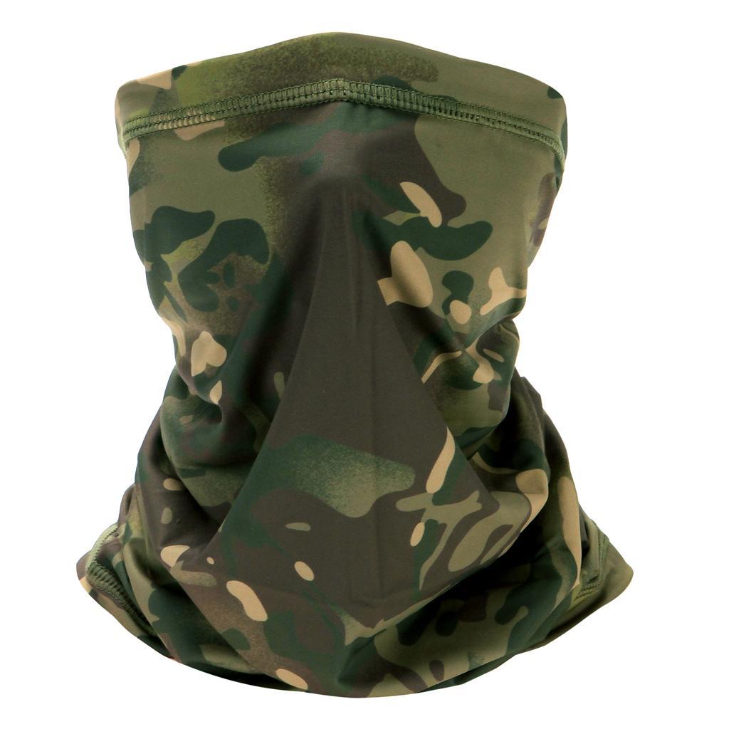 2x Silky Cycling Face Cover Balaclava Dustproof Headscarf Skiing Neck Warmer