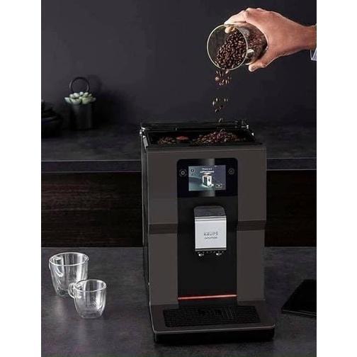 Máy Pha Cà Phê Tự Động Krups EA872B, 15 Bar, 1450W, Máy Pha Cafe, Espresso, Capuccino, Coffee Machine, Nhập Đức