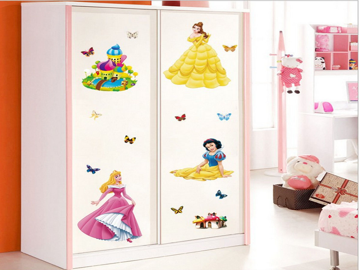 Decal công chúa và lâu đài cổ tích