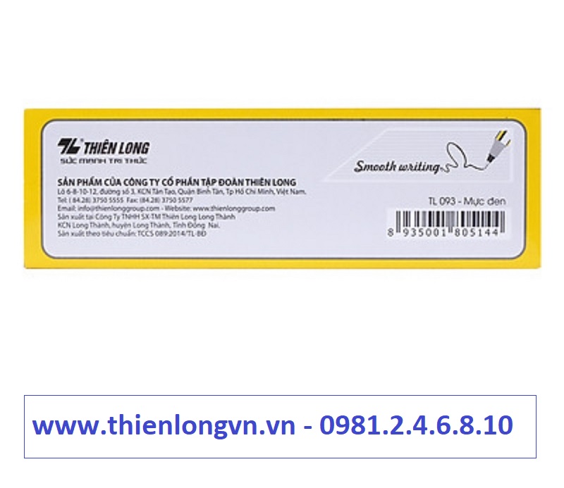 Hộp 20 cây bút bi Thiên Long - TL093