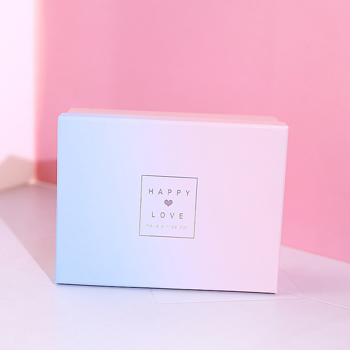 Hộp đựng quà hình chữ nhật kèm túi 2 màu Hộp đựng quà hình chữ nhật kèm túi 2 màu