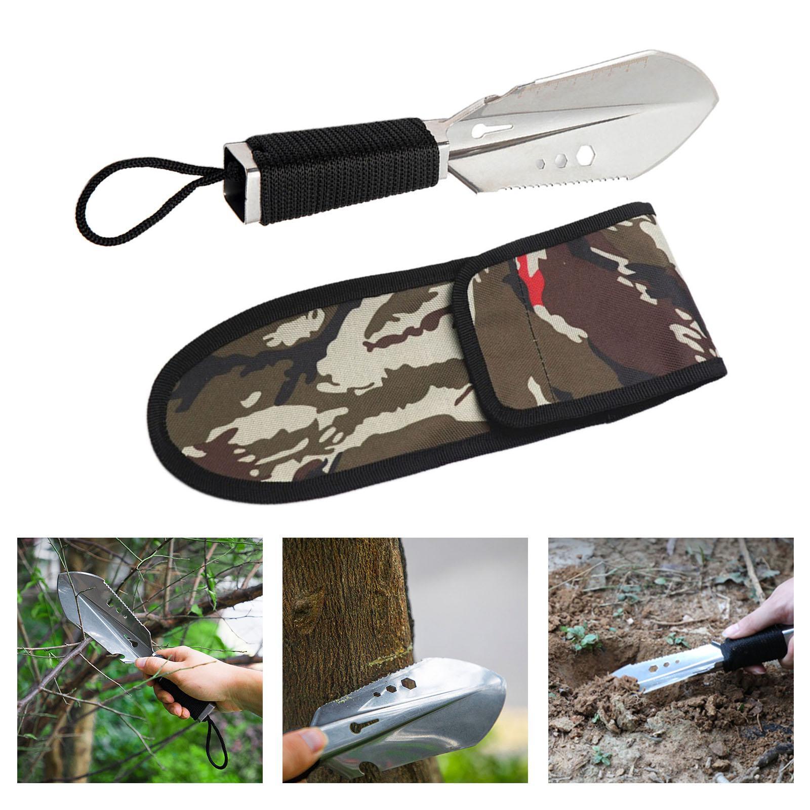 Multipurpose Hand Shovel - 6 in 1 Garden Shovel Stainless Steel