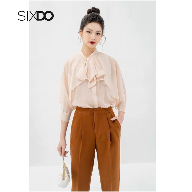 Quần baggy nữ công sở thời trang SIXDO