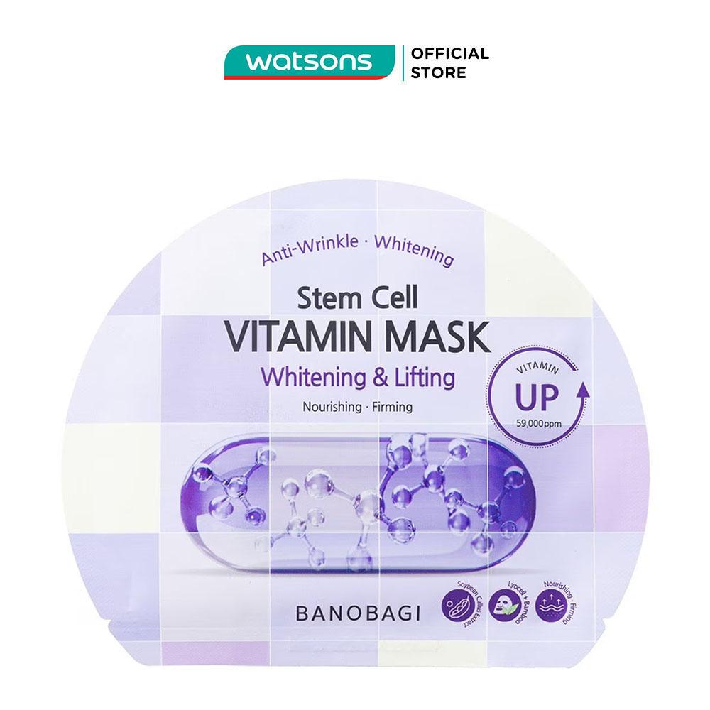 Mặt Nạ Banobagi Stem Cell Vitamin Mask Whitening &amp; Lifting 30g