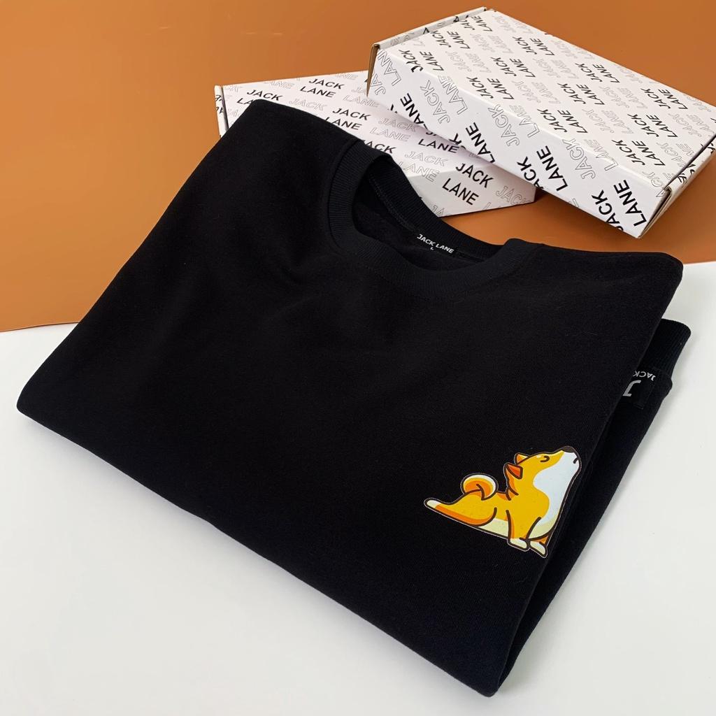 Áo Sweater JL Oversize Jun, JACKLANE, Áo nỉ chui đầu unisex Jack Lane