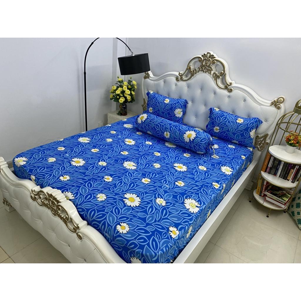 Bộ Drap Thun Hàn Quốc Mát Lạnh Cực Hot {4 MÓN} ĐỦ SIZE.