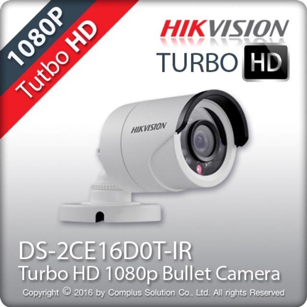 Trọn Bộ 3 Camera Vỏ Sắt Hikvision 2.0MP Full HD- Full Phụ Kiện - Cắm Điện Là Chạy - Hàng chính hãng