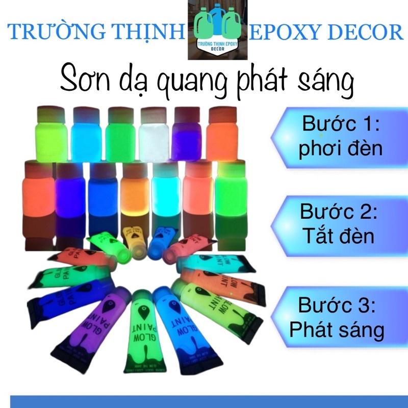 Sơn Dạ Quang 15G Màu Phản Quang Gốc Nước An Toàn, Dễ Sử Dụng - Trường Thịnh Sài Gòn