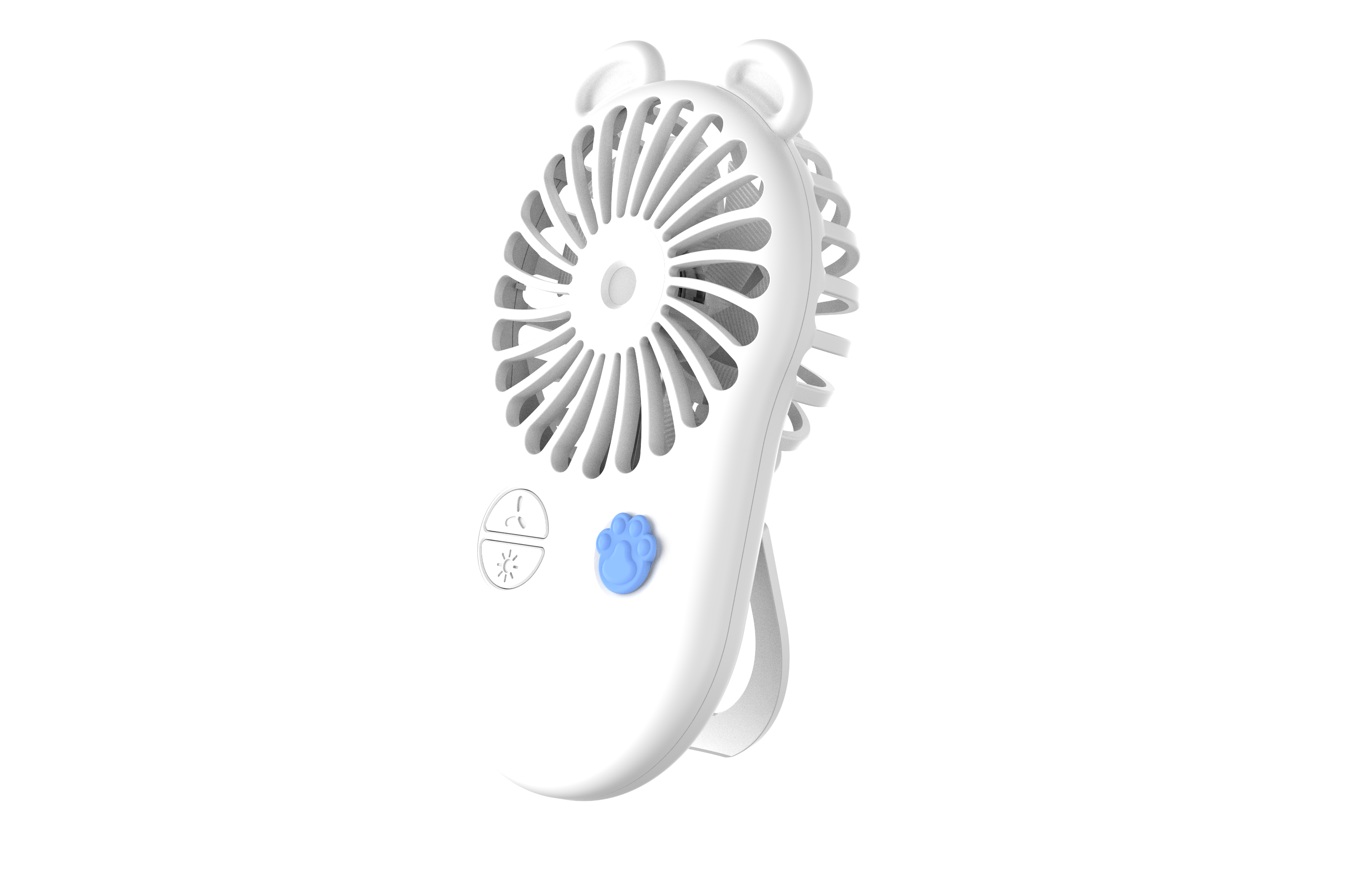 Quạt Mini Cầm Tay Cầm Tay Có Chức Năng Tạo Ẩm, Đèn LED Quạt Mini Để Bàn Màu sắc: Hồng