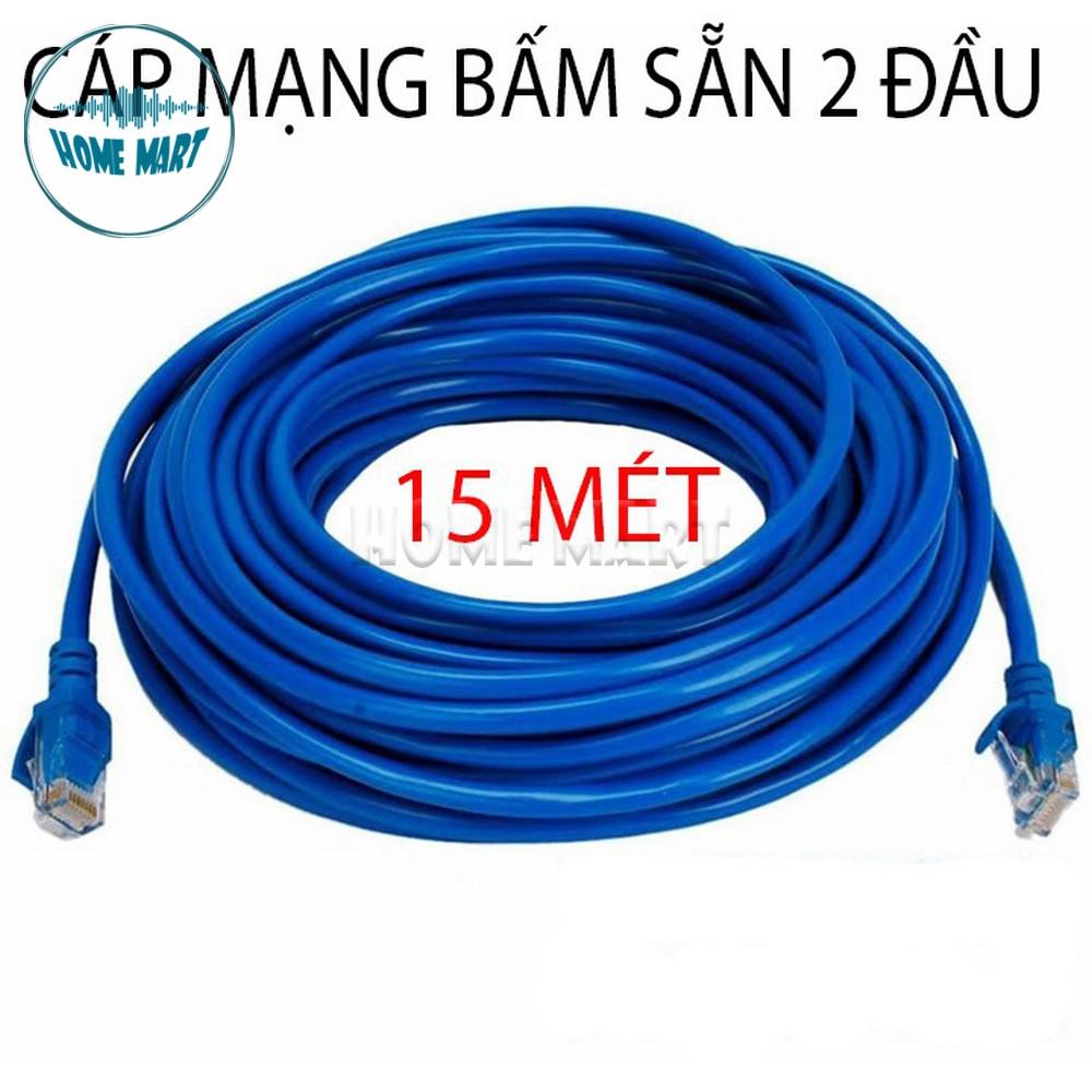 Dây Mạng LAN dây mạng internet bấm sẵn 2 đầu ( đủ kích thước )