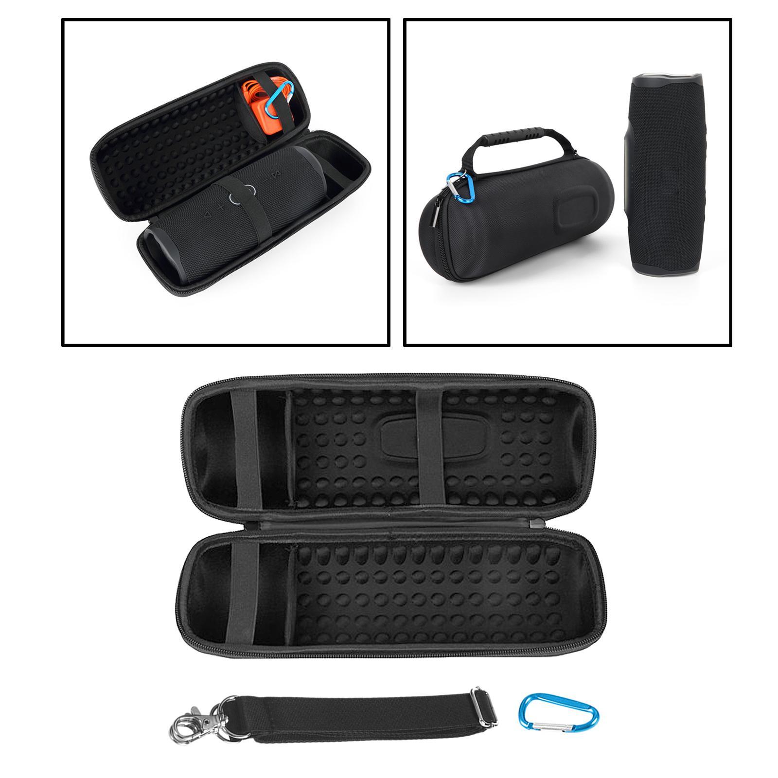 Hard Carrying Travel Case Carrying Pouch Storage Bag for JBL Charge4 Charge5 Bluetooth Speaker