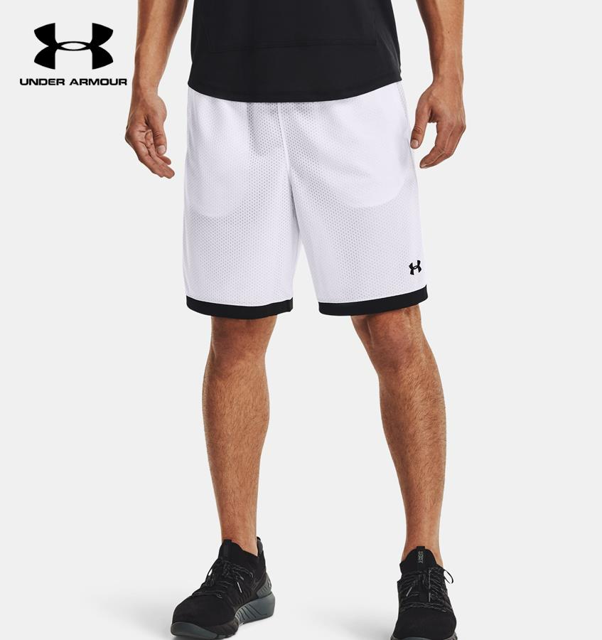 Quần ngắn thể thao nam Under Armour Project Rock Mesh - 1361618-100