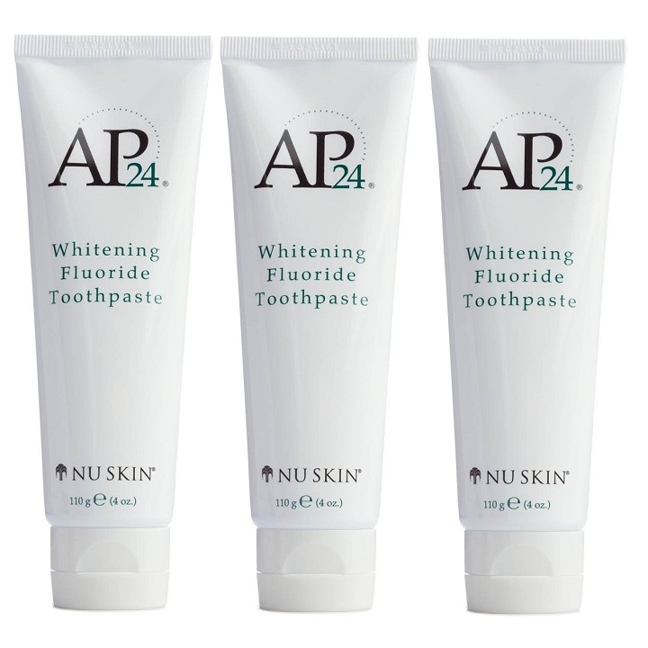 Combo 03 Tuýp Kem Đánh Răng Ap24 Whitening Fluoride Toothpaste 110g