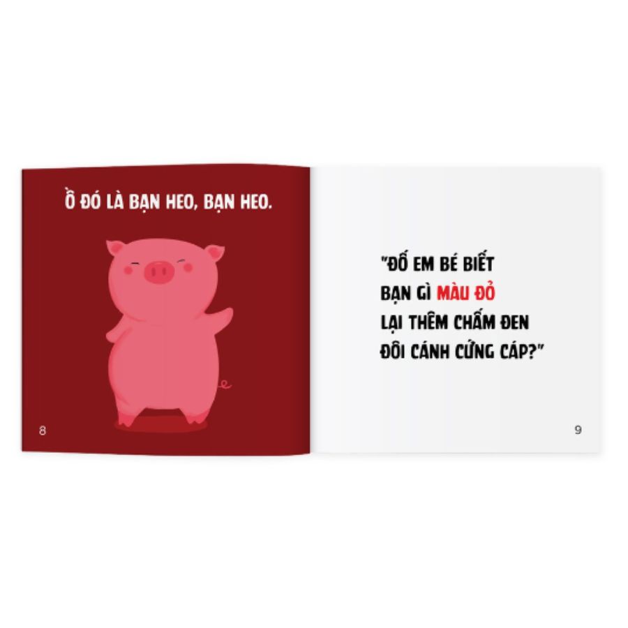 Sách Ehon Nhật Bản - Combo 4 cuốn Bạn là ai vậy? + Moi moi - Dành cho trẻ từ 0-3 tuổi