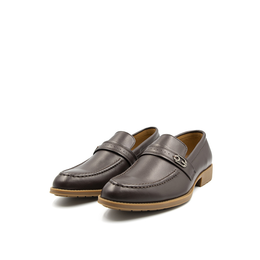 Giày Da Nam Bit Loafer TOMOYO TMN06902