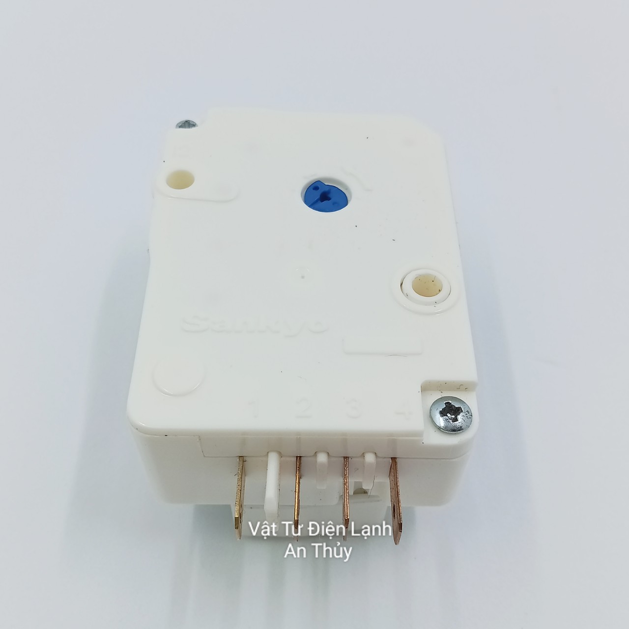 Time tủ lạnh 702 chân nguồn 1-4 - Đồng Hồ Timer Tủ Lạnh - rơ le thời gian tủ lạnh - đồng hồ thời gian tủ lạnh