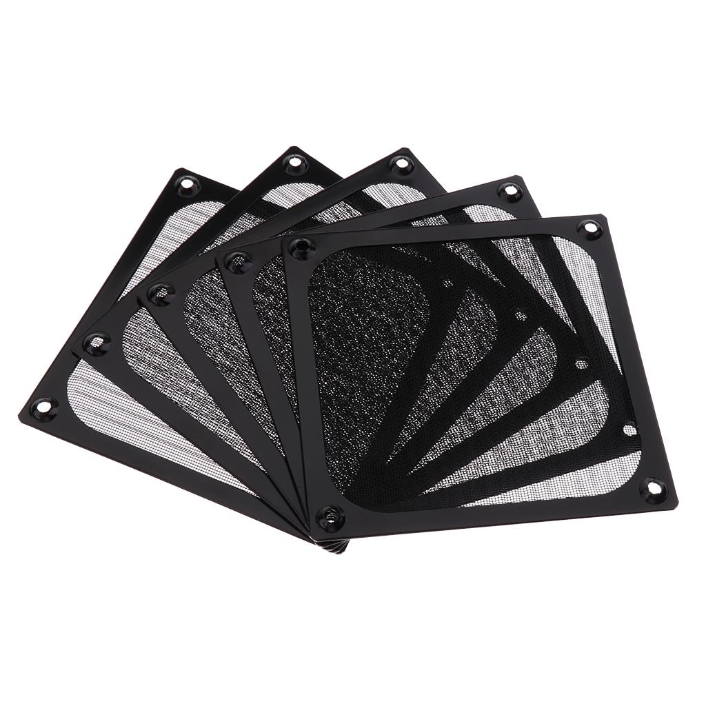 5 Cái Vỏ Chống Bụi 120mm Quạt Lọc Bụi Guard Grill Guard Cover Cho PC