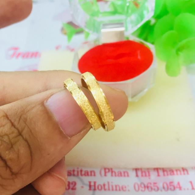 Nhẫn Cặp Cao Cấp-Không đen