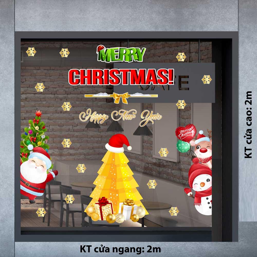 DECAL TRANG TRÍ GIÁNG SINH NOEL SỐ 113