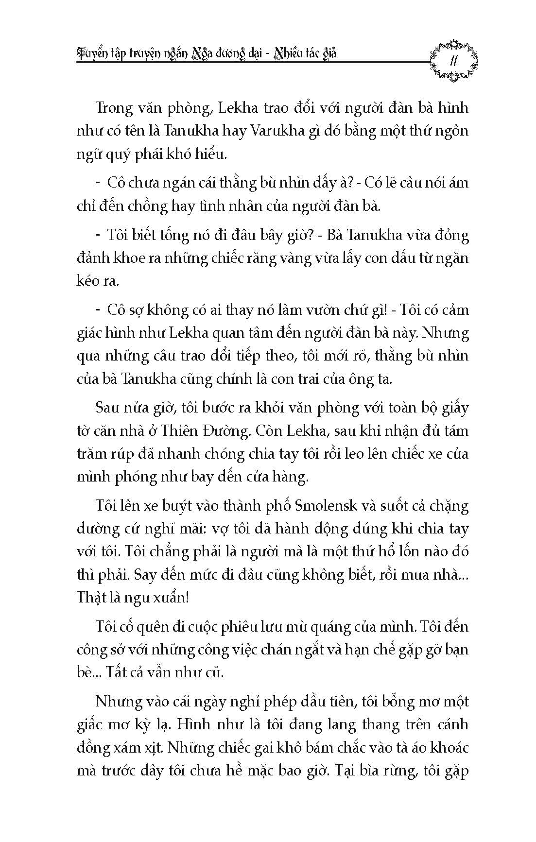 Một Năm Ở Thiên Đường - Tuyển tập truyện ngắn đương đại Nga - Nhiều tác giả; Phan Bạch Châu, Đào Minh Hiệp dịch