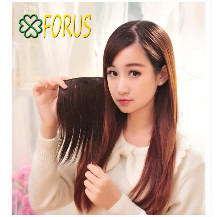 Tóc kẹp phồng 2 bên