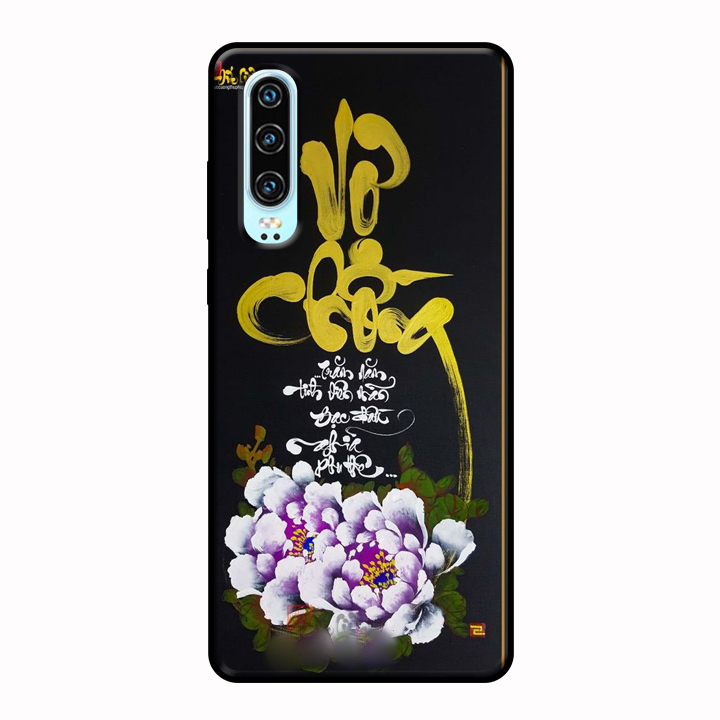 Ốp lưng dành cho điện thoại Huawei P30 viền silicon dẻo TPU  hình Gấu KAW