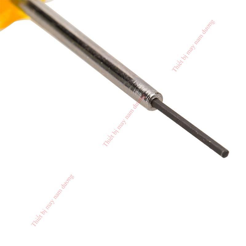 Tô vít lục giác dùng thay kim máy công nghiệp > tua vít mở ốc kim máy vắt sổ > VÍT VÀNG 1.6mm