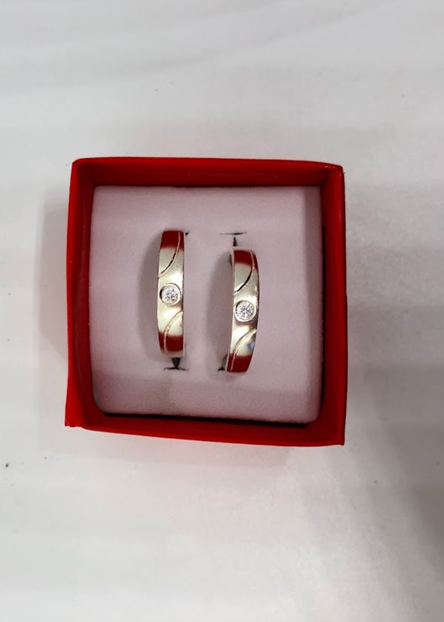 Nhẫn Đôi - Mẫu 36-NĐ0036-Cỡ Lớn