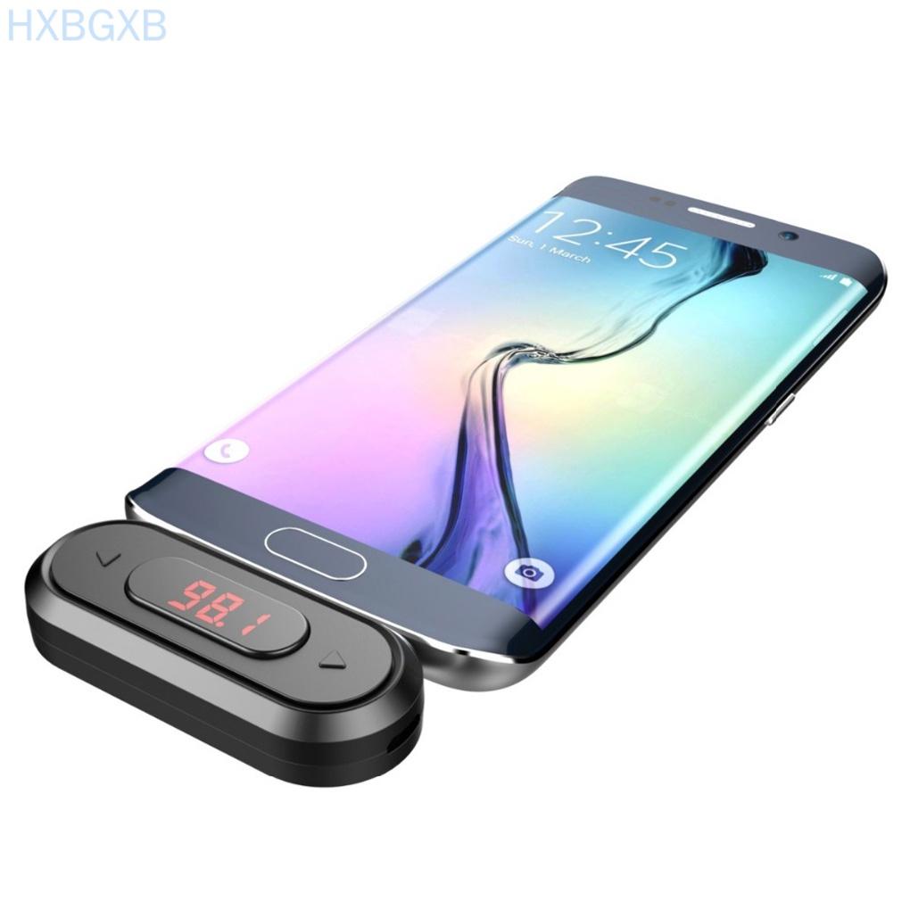 Thiết Bị Truyền Tín Hiệu Fm Radio Hxbg Không Dây 3.5mm Cho Iphone Ios Android