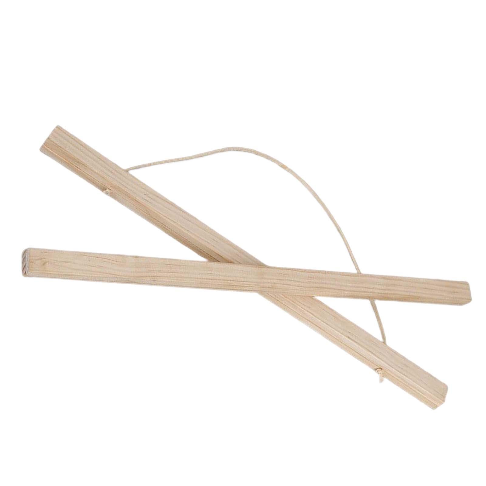 Poster Hanger Frame Wooden for Maps Painting Scroll Picture Clip