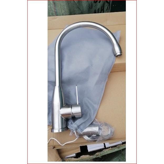 Vòi Rửa Bát Nóng Lạnh Inox