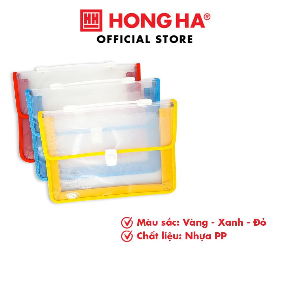 Cặp học sinh SQ06 Hồng Hà 3863 - Giao màu ngẫu nhiên