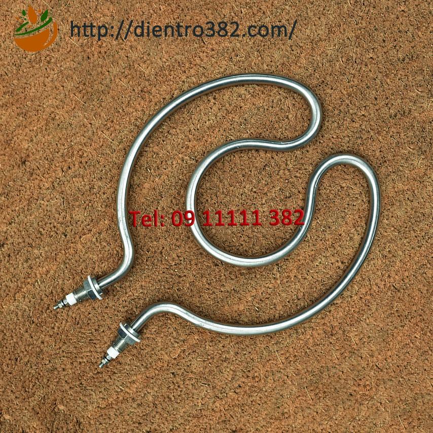 Điện trở đun nước tim tròn, điện trở tim inox 304
