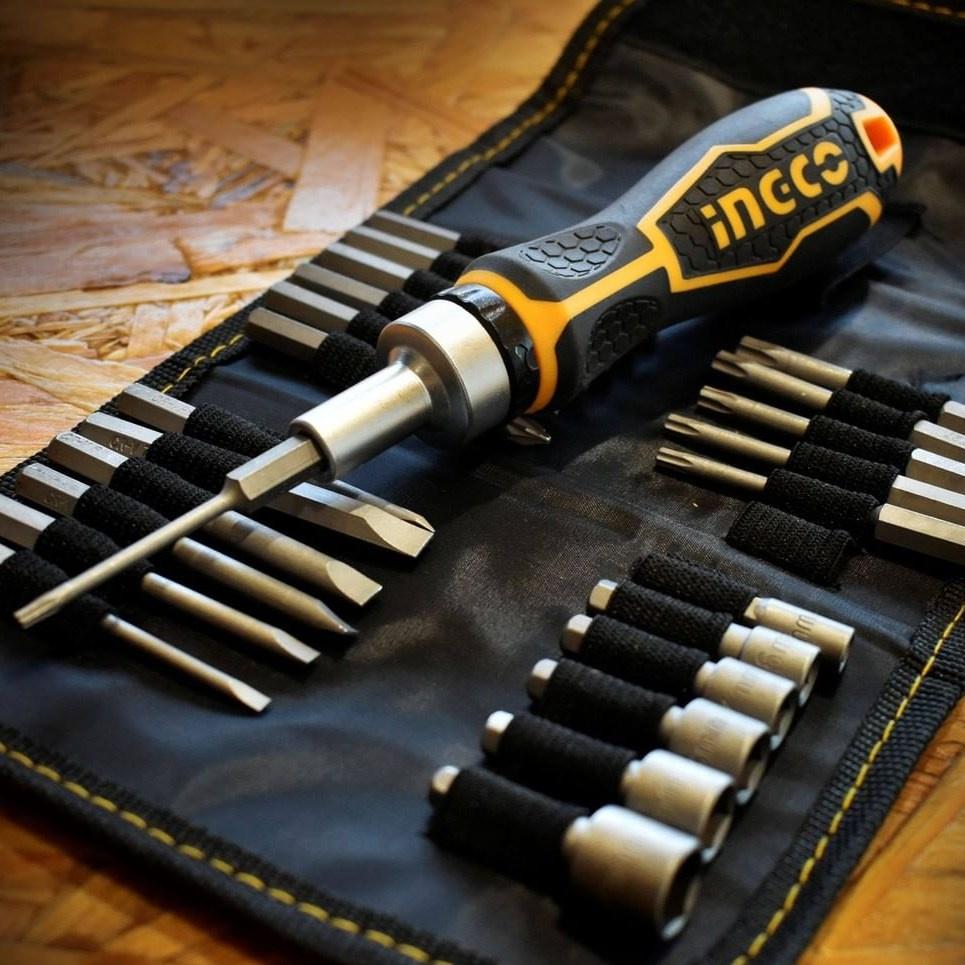 BỘ MŨI VÍT 26 CHI TIẾT INGCO HKSDB0268 - HÀNG CHÍNH HÃNG