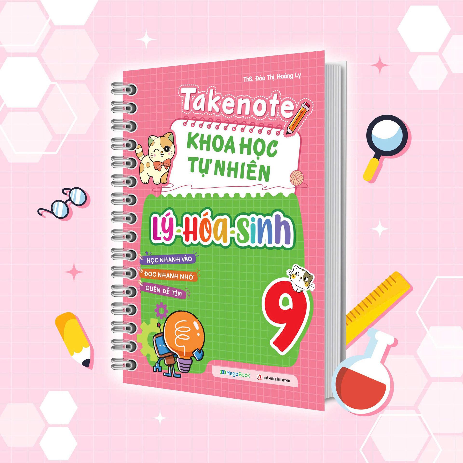 Sách - Take Note Khoa Học Tự Nhiên Lý-Hóa-Sinh 9