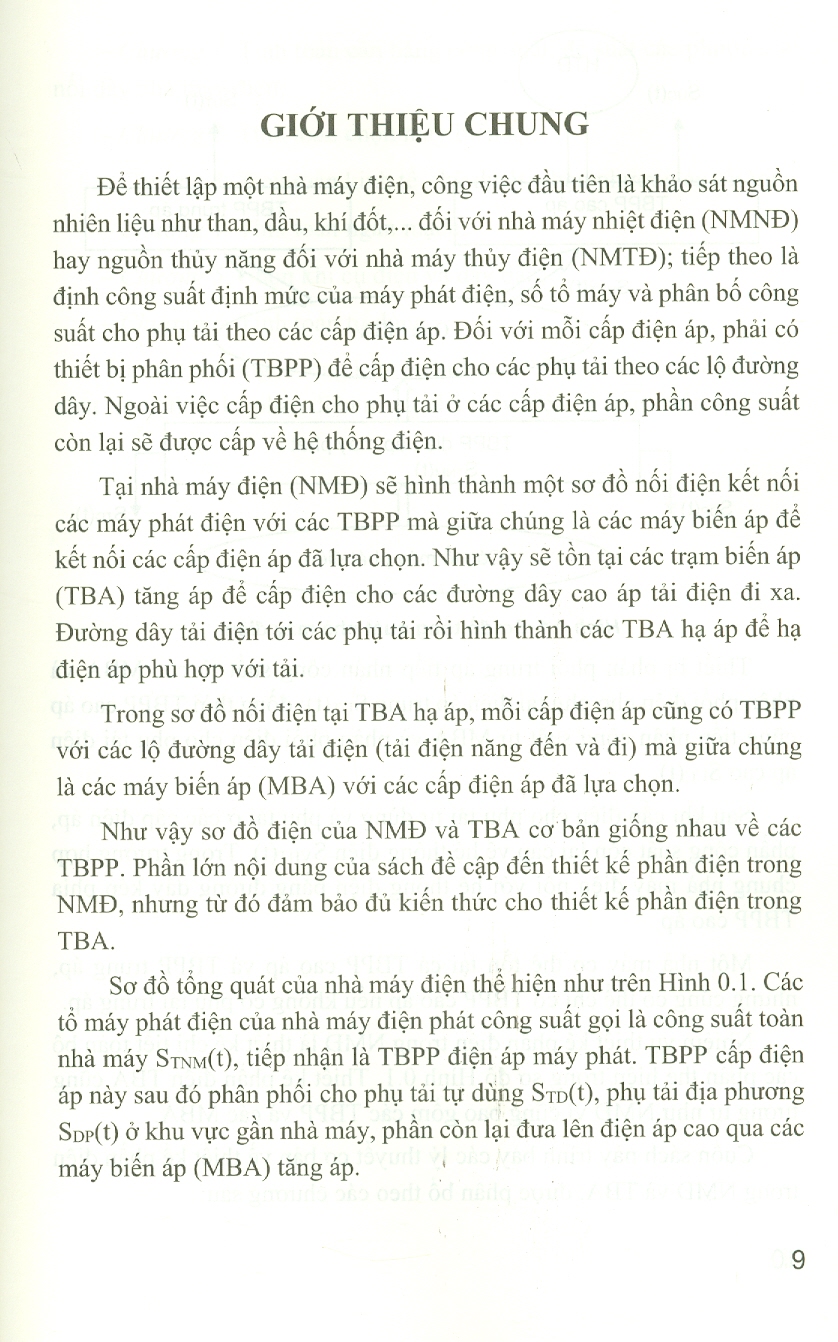 Thiết Kế Phần Điện Trong Nhà Máy Điện Và Trạm Biến Áp