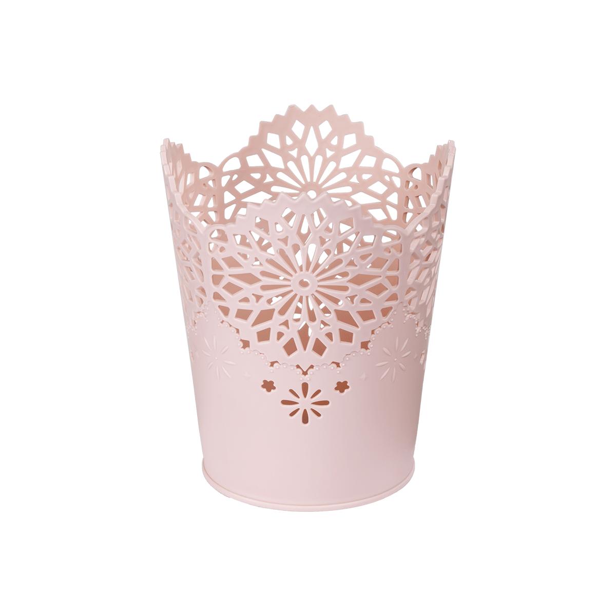 Rổ Hoa Văn Đẹp Nhiều Màu Nhựa Việt Nhật 3256 Size 13.5x10x16 (cm) - Giỏ Đựng Đồ Đa Năng Tiện Dụng