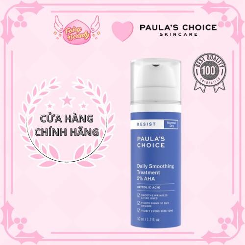 AHA cho người mới bắt đầu làm sáng da, mờ thâm Resist Daily Smoothing Treatment With 5% AHA (Mã 7660)