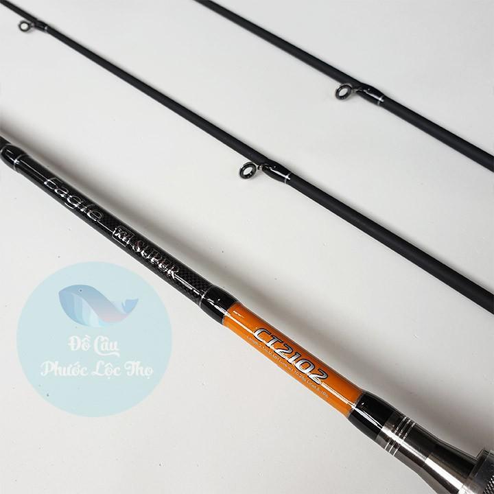 Bộ cần lure Edge super máy ngang alvion tặng kèm mồi lure docaucagiangnam