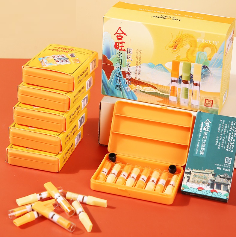 Hộp 8 đầu lọc tẩu thuốc thảo mộc cao cấp gắn được điếu nhỏ và lớn | Shop Thành Nhi