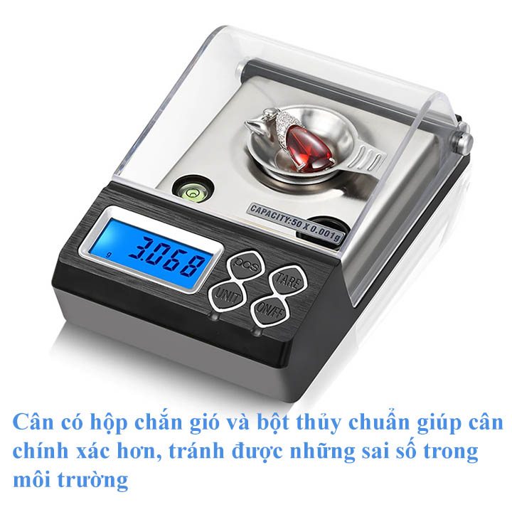 Cân Tiểu Ly Điện Tử CT33 Tải Trọng 50g x 0,001g