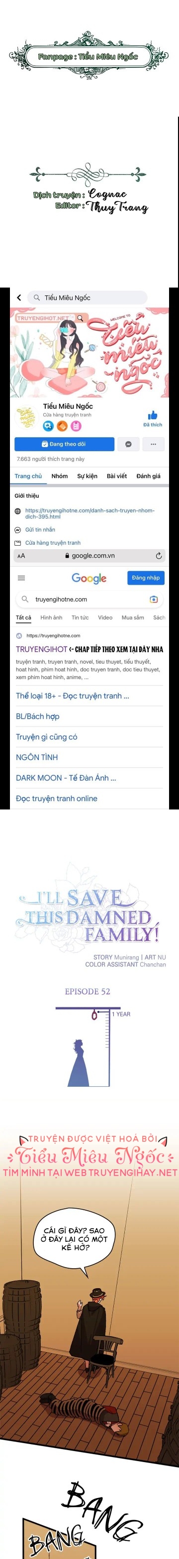 tôi sẽ cứu lấy gia tộc sắp sụp đổ chapter 52 1