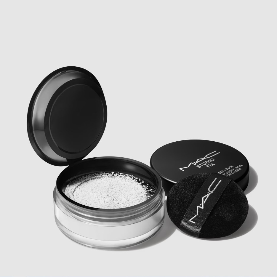 Phấn Phủ Bột Kiềm Dầu MAC Studio Fix Pro Set + Blur Weightless Loose Powder Translucent