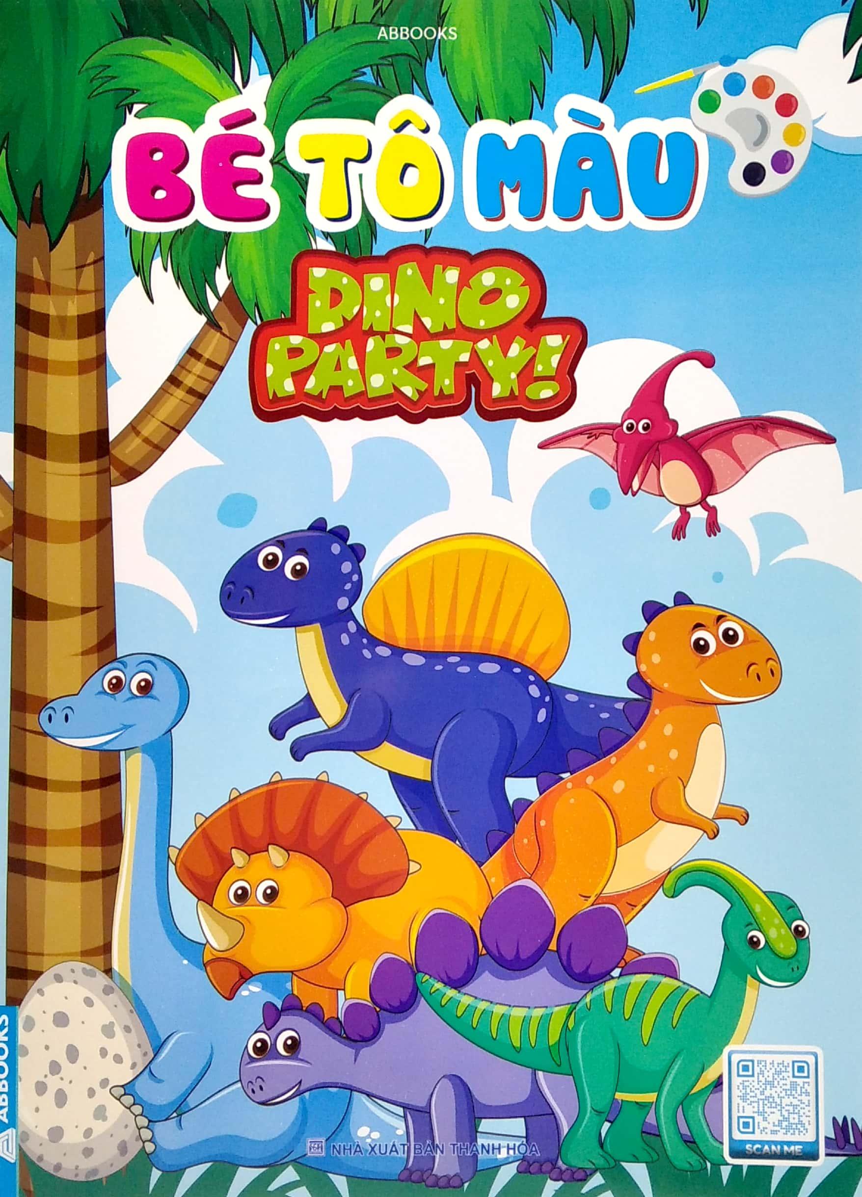 Bé Tô Màu - Dino Party