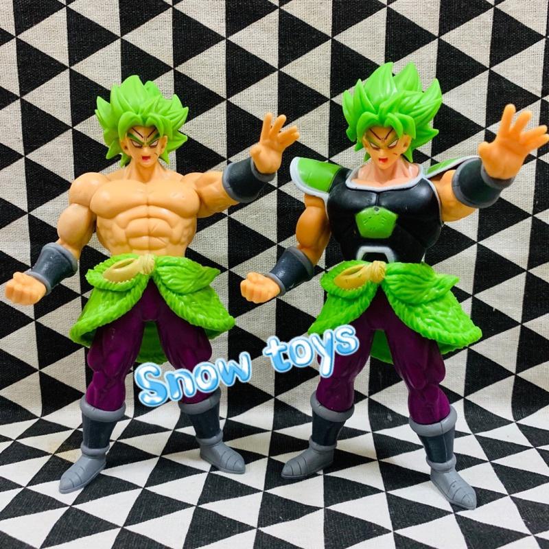 Mô hình Dragon Ball Super - Mô hình Broly Super Saiyan Green - Broly tóc xanh lá cây - Cao 18cm